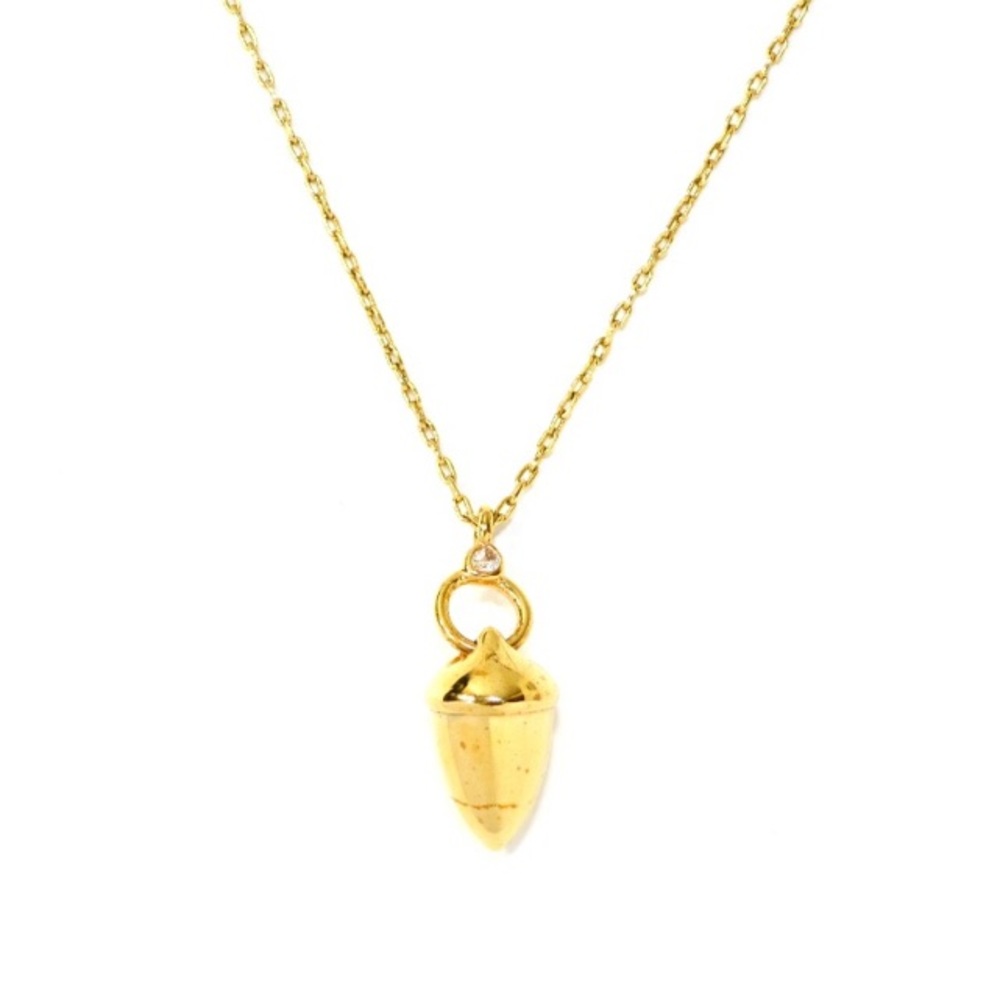 Stella & Dot Kathleen Acorn necklace